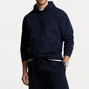 ชุดเซ็ตฮู้ดดี้แขนยาวและกางเกงขาสั้นสำหรับผู้ชาย สไตล์ฤดูหนาว ขายดี สีพื้น ดีไซน์สั่งทำได้ - Product Image 1