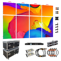 Pantalla LED P2.6 P2.9 P3.91 a Todo Color HD, Comercial, para Interiores y Exteriores, 500*500mm, Pantalla LED de Video para Escenarios, Panel LED Portátil de Alquiler