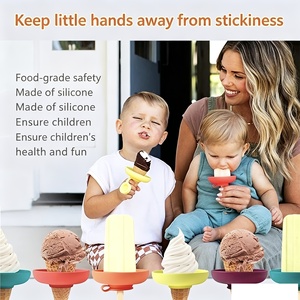 Suporte para Picolé à Prova de Vazamentos para Crianças, Ferramenta Prática para Comer Picolés e Barras de Sorvete - Product Image 2