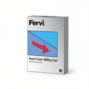 Fresa de inserción Fervi para corte de metales y mecanizado de precisión - Product Image 2