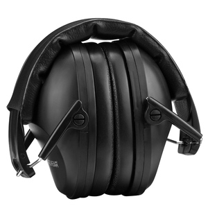 Черные детские наушники-гарнитура с шумоподавлением 23 дБ, регулируемым оголовьем, складные, для путешествий и учебы - Product Image 2