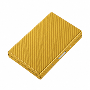 Factory Direct Custom Stainless Steel RFID Credit Card Holder Slim Anti-Theft <b>Metal</b> <b>Wallet</b> Business Promotional Gift Wholesale - Product Image 1