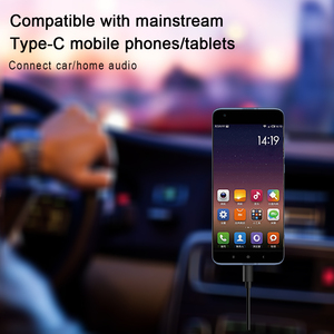 <span class=keywords><strong>Cable</strong></span> USB C AUX en espiral de 5 pies y 1,5 m, <span class=keywords><strong>cable</strong></span> de <span class=keywords><strong>audio</strong></span> USB tipo C <span class=keywords><strong>a</strong></span> conector de 3,5 mm con decodificador <span class=keywords><strong>digital</strong></span> DAC para teléfono celular Samsung Huawei - Product Image 2
