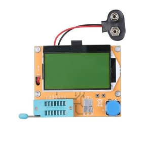 Testeur de transistors OKYN-G6208 LCR-T4, kit de bricolage, identificateur automatique de composants pour résistances, condensateurs, inductances, ESR et transistors - Product Image 1