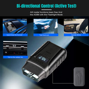 2025 cho a30m OBD2 đầy đủ hệ thống công cụ Chẩn đoán Bi-directional kiểm soát Scanner Android/IOS xe đọc mã 1 năm 21 chức năng - Product Image 4