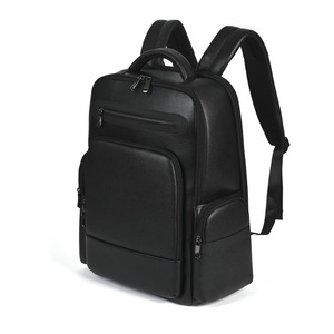 Men's <b>Backpack</b> <b>Large</b> Capacity 36-55L Solar Charging Business Travel Solid Color Soft Handle Interior Zipper Pocket - Product Image 5