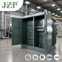 JZP Industriel 400kVA 34.5/0.48kV Triphasé Loop Feed Dead Front Transformateur Pad Pour Réseau Industriel
