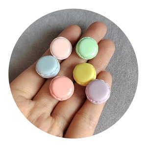 Mini Macarons Artificiali 100 Pezzi Colori Misti, Modelli Realistici di Dessert per Decorazioni Domestiche, Forniture per Slime e Fai-da-Te - Product Image 3