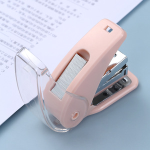 Comix Labor Saving Stapler B3118 20 <b>Sheet</b> Capacity Office Student Use Pink - Product Image 4