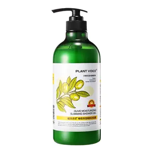 Lightening Shower Gel 270Ml, Sabun Organik Cuci Badan Busa Tinggi Mencerahkan Shower Gel Dalam Botol dengan Pompa