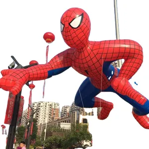 Aufblasbare kommerzielle Aktivität im Freien Werbung Werbung Charakter Spiderman Aufblasbares Modell