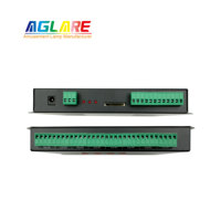 Carte SD K-8000C 8 ports Max 8192 pixels IC Sortie de signal SPI RGB RGBW Contrôleur LED programmable