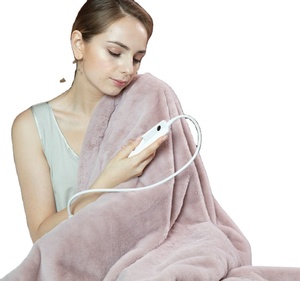 Couverture chauffante électrique en fausse fourrure, plaid chauffant de lit, nouveauté 2020 - Product Image 1