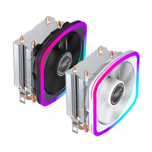 LovingcoolOEM高品質90mmビデオカード冷却2ヒートパイプPCケースクーラーRGBゲーミングPCCPUコンピューター用エアクーラーファン