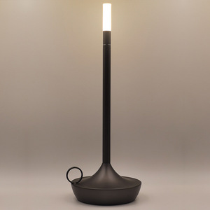 Cross-border Minimalist <b>Rechargeable</b> Touch Control <b>Table</b> <b>Lamp</b> Outdoor Camping Light Bar Restaurant Decor Desktop Ambient <b>Lamp</b> - Product Image 1