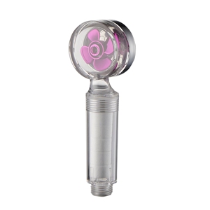 Thiết Kế Mới Phong Cách Hiện Đại Phòng Tắm Vòi Nước Phụ Kiện Áp Lực Cao Turbo Fan PP Bông Lọc Du Lịch Đầu Vòi Hoa Sen - Product Image 4