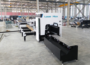 เครื่องตัดเลเซอร์กำลังสูง 3000 วัตต์ พร้อมระบบจับยึดสองจุดแบบแขวนด้านข้าง สำหรับท่อเหล็กขนาดเส้นผ่านศูนย์กลาง 110 มม. อุปกรณ์ CNC - Product Image 2