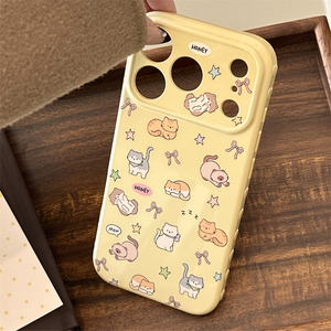 Cute cat <strong>Planet</strong> Suitable for Iphone17promax Phone case 16 All-inclusive 15 Drop Resistance 13 Soft Cover 12 - Product Image 4
