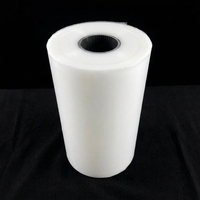 Film rétractable en PE souple résistant aux UV, film d'emballage pour palettes haute résistance, imperméable pour stockage extérieur, boissons, eau minérale, thé