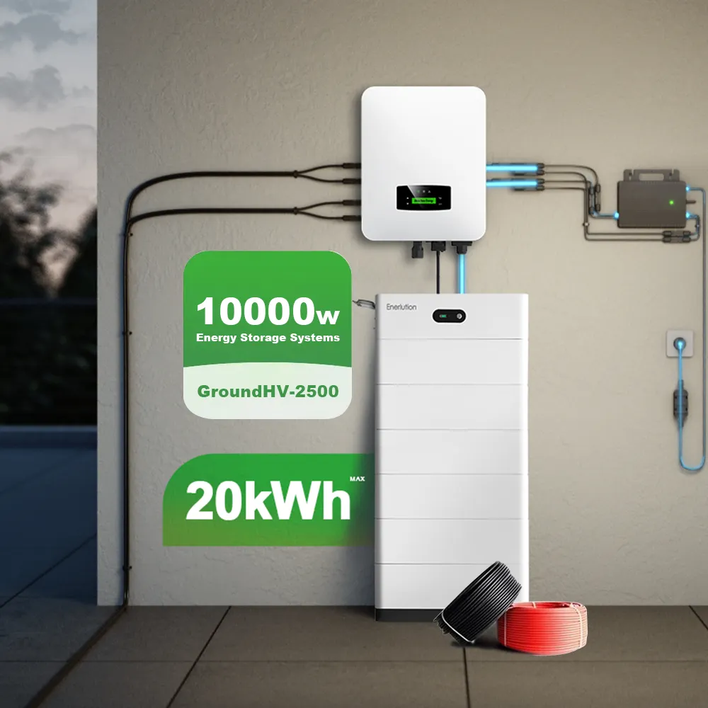 Home Use 5kw 10kw 20kw Hybrid Solar Energy System Hybrid Solar System with Inverter and Lithium Battery Solar PV Storage