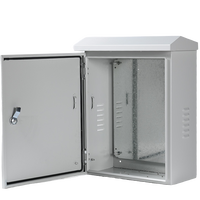 Boîtier de distribution électrique en acier étanche IP65 JXF1 pour montage en surface extérieur, panneau de commande OEM QHECO Argent