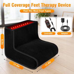 Terapia della <span class=keywords><strong>Luce</strong></span> Rossa ad Alta Luminosità 320LED 660nm 850nm per Piedi con Regolazione Fototermodinamica per Alleviare il Disagio Plantare - Product Image 6