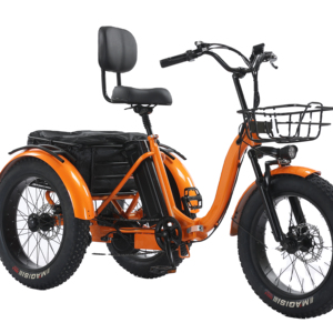 Vélo électrique à trois roues pour seniors, avec batterie au lithium 20Ah, moteur arrière 750W, pneus larges 48V, tricycle électrique <span class=keywords><strong>cargo</strong></span> - Product Image 1