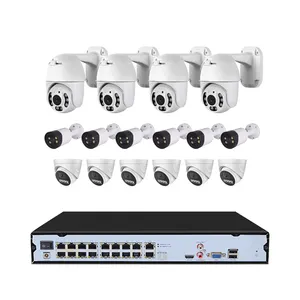 Korang 16-канальный видеорегистратор H.265 NVR POE HD 4K камера CCTV IP камеры WIFI камеры видеонаблюдения системы