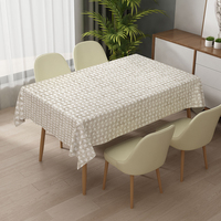 Nappe rectangulaire antidérapante RNPT, nappe florale en PVC, lavable, nappe d'extérieur pour la maison, pique-nique, événements, banquet, mariage
