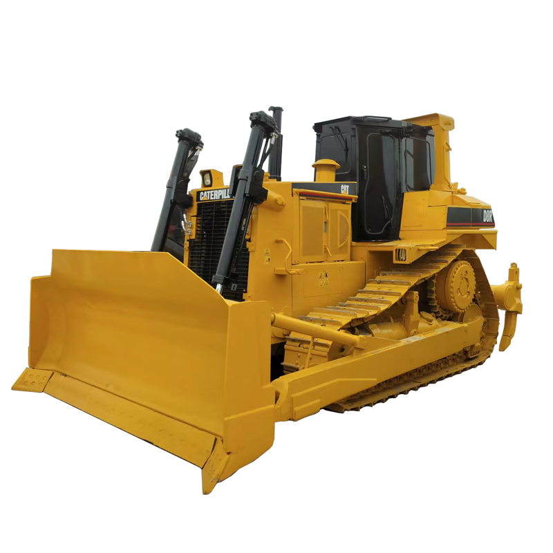 Caterpillar kullanılan D8R buldozer japon orijinal kedi D8R D9R D7R D6R kullanılan buldozer