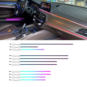 Kit d'éclairage d'ambiance moderne pour voiture BMW Série 5 (G38) 2018-2023, bande LED d'ambiance intérieure, fabricant de bandes lumineuses symphoniques - Product Image 1