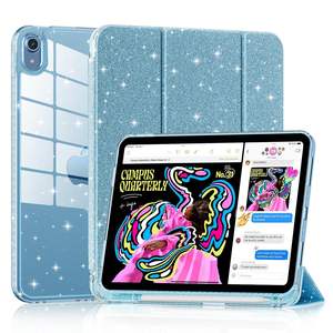 <span class=keywords><strong>Étui</strong></span> de protection Richison pour <span class=keywords><strong>iPad</strong></span>, housse de tablette 10,9 11 pouces, antichoc, avec support et porte-crayon, fonction veille/réveil automatique - Product Image 1