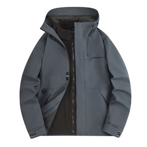 Outdoor Windproof Waterproof Breathable 3 In 1 Jacket With Removable Liner Unisex Hiking Coat - Product Image 2