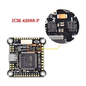 <span class=keywords><strong>JHEMCU</strong></span> GF30H743 H คอนโทรลเลอร์การบินพลาสติก480เมกะเฮิรตซ์สำหรับโดรนบังคับวิทยุ FPV ICM-42688-P บารอมิเตอร์คู่ OSD กล่องดำ128MB 3-6S FXB - Product Image 5