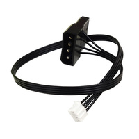 Kabel Konversi Daya Terminal PH2.0 ke 4Pin Molex, Koneksi Handal untuk Daya Kipas Tambahan Mainboard & Kartu Grafis