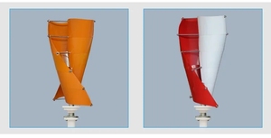 Générateur éolien à axe vertical (VAWT) silencieux en forme de tulipe 100W 200W 300W 400W 12/24V pour usage domestique et éclairage public - Product Image 3