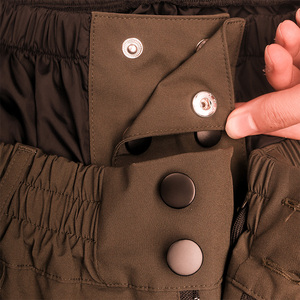 Pantalones de esquí, pantalones de snowboard, pantalones holgados, ropa de esquí, color marrón - Product Image 4