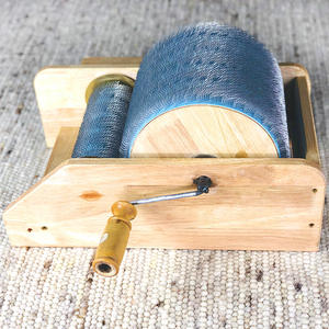 <span class=keywords><strong>Cardeuse</strong></span> à rouleaux pour rouleaux de laine CQ 40cm cylindre manivelle carde manuelle à mélanger les couleurs - Product Image 3