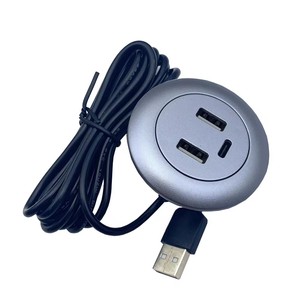Porta USB integrata Desktop 5 v2a adatto per <span class=keywords><strong>armadi</strong></span> letto telefoni cellulari multifunzionali divani nascosti <span class=keywords><strong>mobili</strong></span> prese di ricarica - Product Image 2