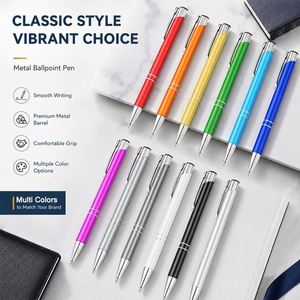 Manufacturer Wholesale Promotion Custom Laser Engraved Print Ball Point <b>Pen</b> With Personalized Business Logo Metal Ballpoint Gift - Product Image 2