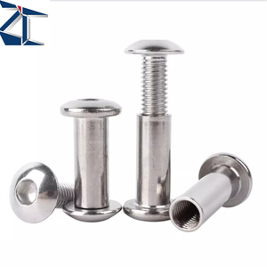 Hoge kwaliteit 304 roestvrijstalen verzinkte binnenzeskant borgschroef klemplaat bout en moer schroef rivetschroef - Product Image 4