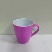 Tasse à café en mélamine en plastique coloré avec poignée prix de gros pour les voyages de fête et la consommation de lait