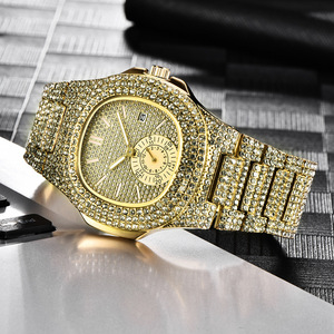 Stock en Offre Spéciale de <span class=keywords><strong>montre</strong></span> en or rose avec diamants, <span class=keywords><strong>montre</strong></span> musulmane Azan Alfajr, <span class=keywords><strong>montre</strong></span> hip hop de luxe pour hommes de marque <span class=keywords><strong>privée</strong></span>, paraguay - Product Image 6