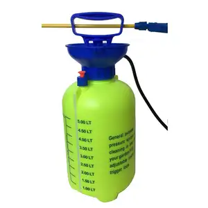 Compressão De Plástico 8L Mochila Manual Bomba De Mão Portátil Weed Spray Garrafa Pulverizador De Pressão Do Jardim