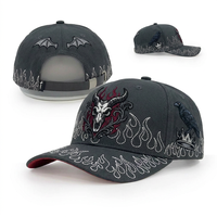 Casquettes de baseball structurées à 6 panneaux en coton 100% double-buckram de qualité supérieure, visière incurvée, casquettes vierges avec boucle métallique