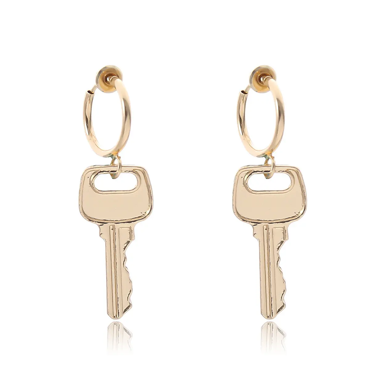 YIZAN B01905 the new symbol of key earring jewelry that opens the door of friends and loved ones