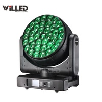 Argile paky K25 37X40W faisceau de lavage LED argile paky pixel contrôle yeux d'abeille lumière principale mobile