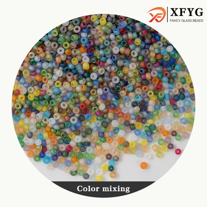 <span class=keywords><strong>Perles</strong></span> <span class=keywords><strong>de</strong></span> verre rondes mates dépolies <span class=keywords><strong>de</strong></span> 2 mm, finition AB, 24 couleurs, 100g, 450g, pour broderie <span class=keywords><strong>de</strong></span> vêtements, perlage DIY, fabrication <span class=keywords><strong>de</strong></span> bijoux, OEM - Product Image 6