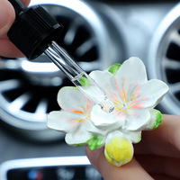 Vente en gros de parfums de voiture fleuris de luxe personnalisés parfum d'aromathérapie longue durée désodorisant liquide diffuseur à roseaux
