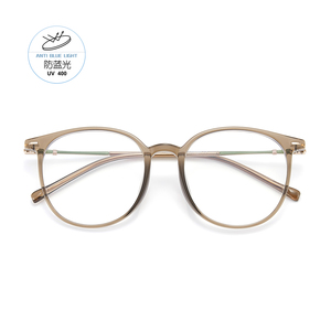 Gafas Decorativas Ultraligeras Vintage TJ5895 con Protección Anti-Luz Azul, Monturas Elegantes y Literarias para un Look Natural - Product Image 1